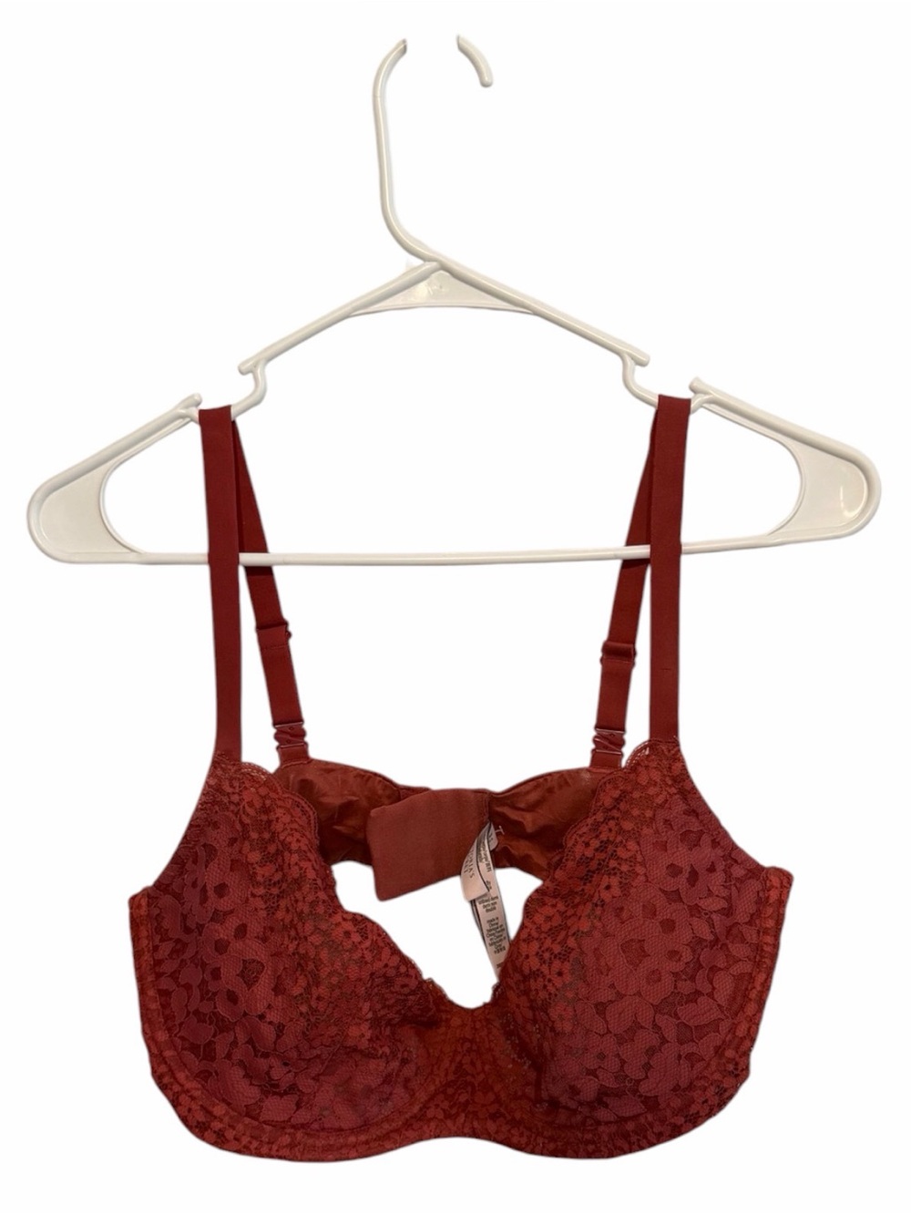 Victoria's Secret Lace Underwire Bra - Deep Wine
